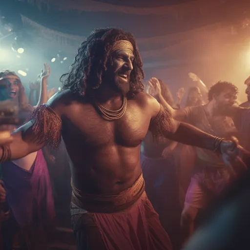 Samson hitting the dance floor
