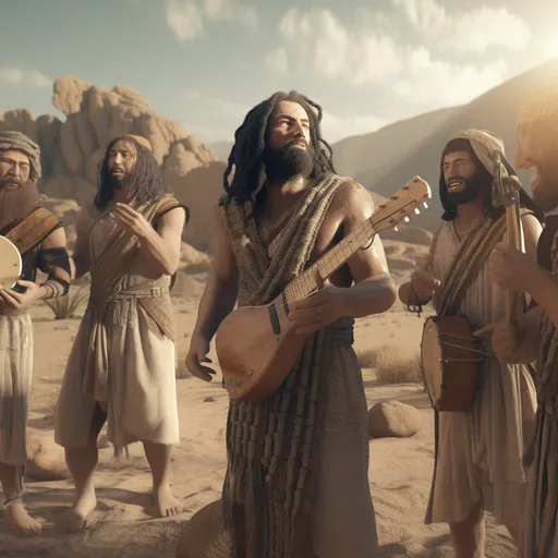 Jesus in a rockband